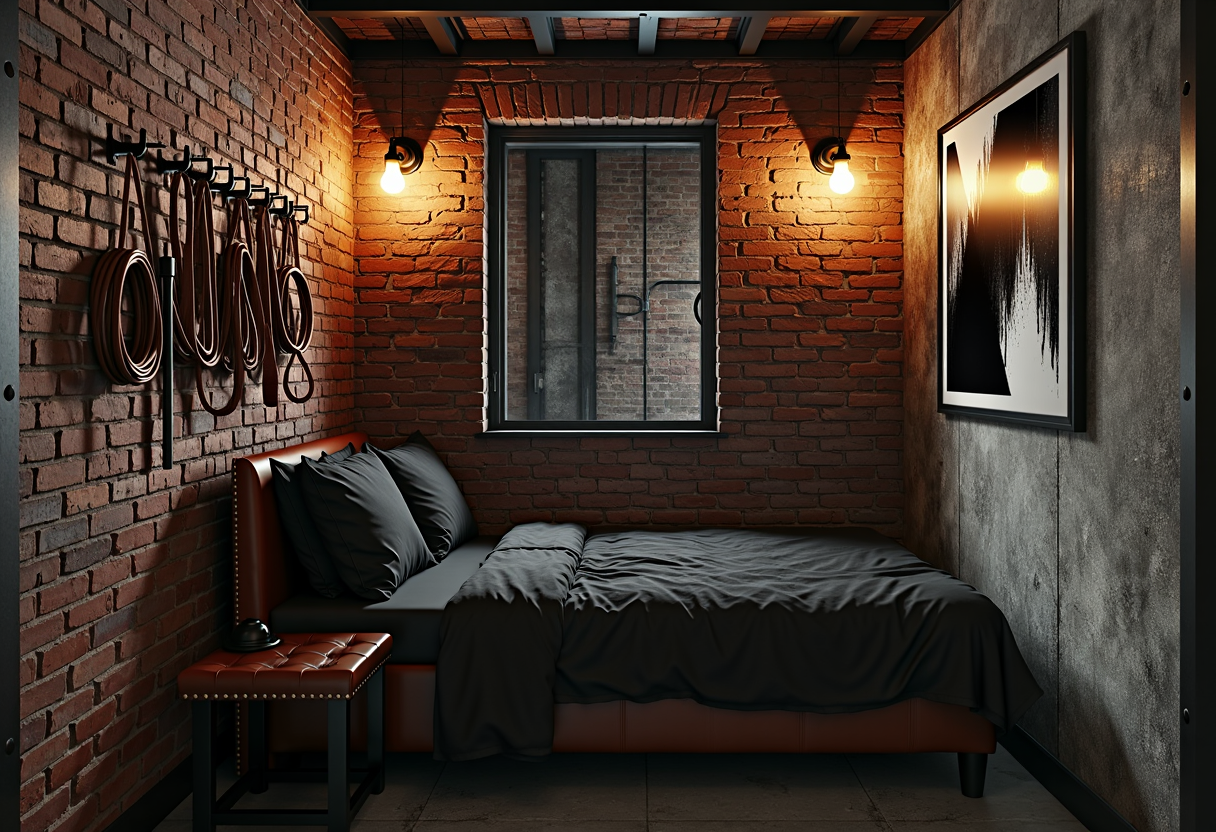 Industrial Loft in Warm brick, Cozy / compact