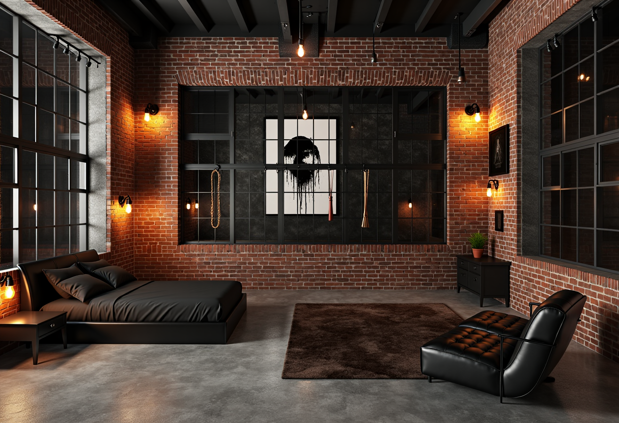 Industrial Loft in Warm brick, Grand / open