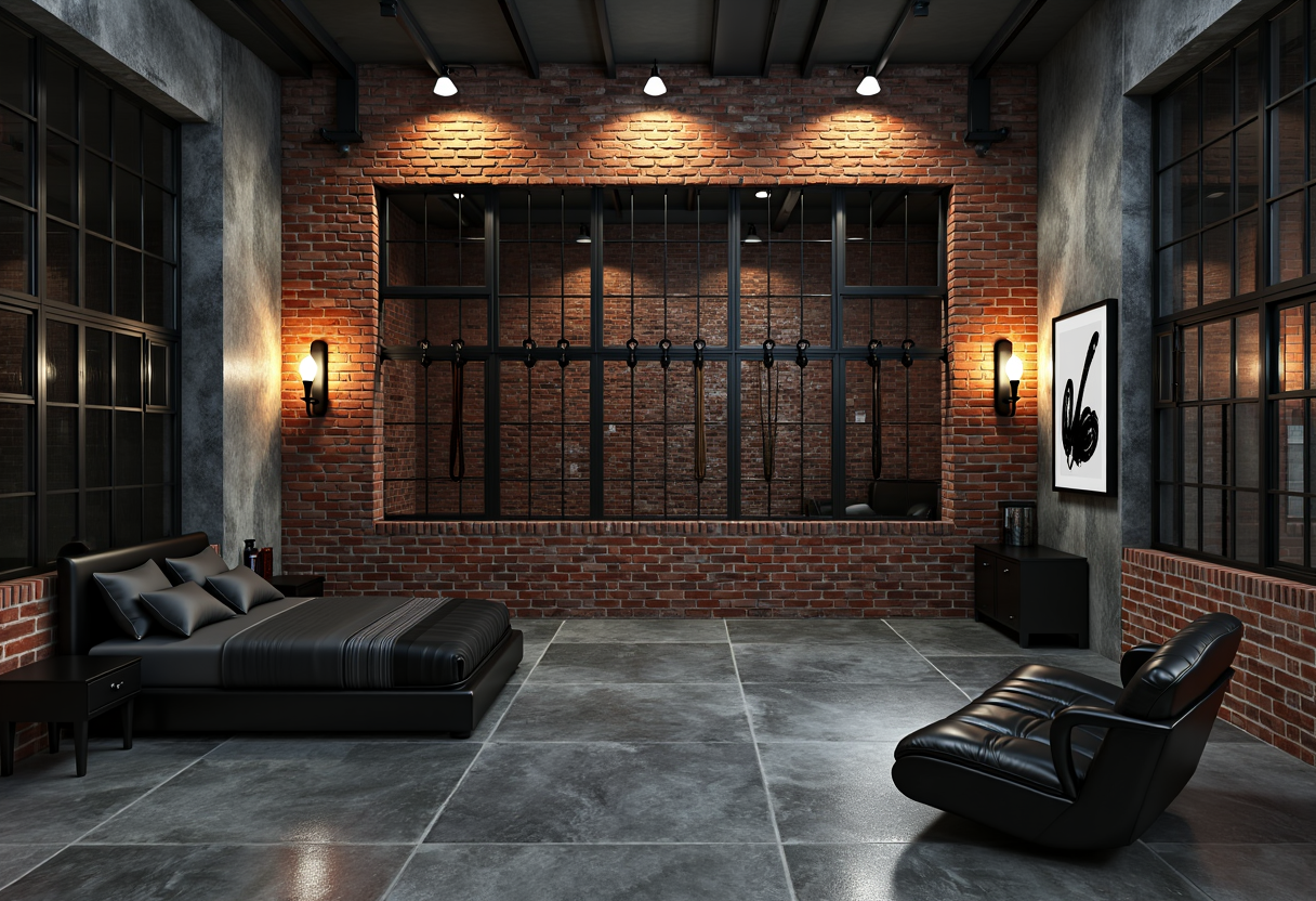 Industrial Loft in Cool concrete, Grand / open