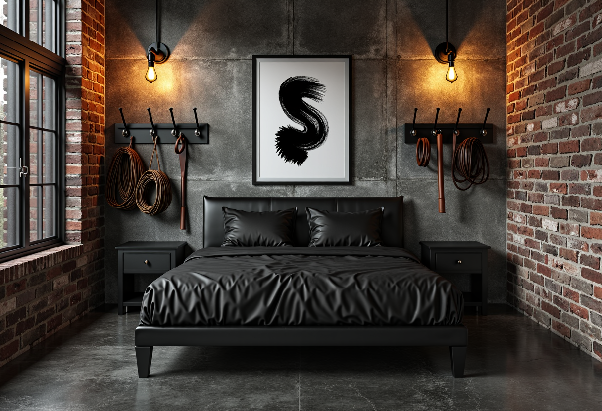 Industrial Loft in Blackened steel, Average
