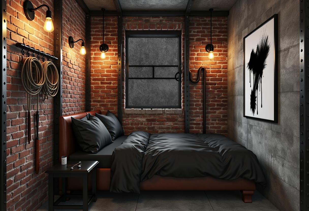 Industrial Loft in Blackened steel, Cozy / compact
