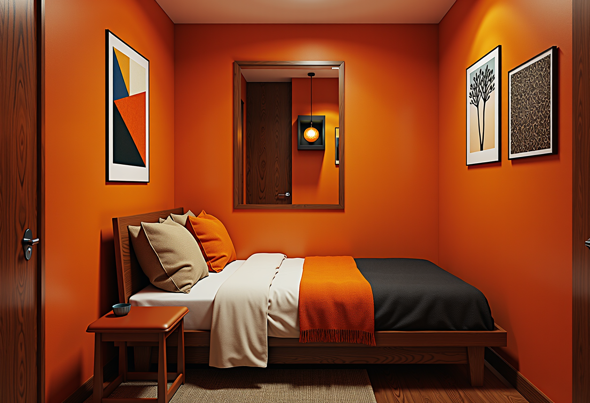 Mid-Century Modern (Burnt orange) (after)
