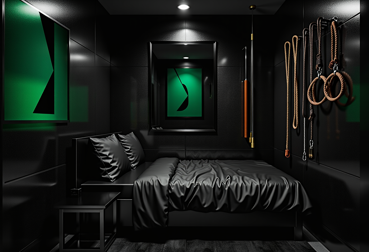 Modern Noir (Forest green) (after)